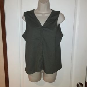 Fashion Bug Snap Front Tank